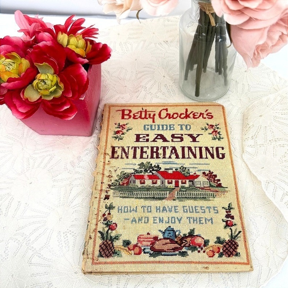 Betty Crocker Guide to Easy Entertaining 1959 1st Edition 1st Printing Cookbook